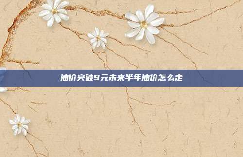 油价突破9元未来半年油价怎么走