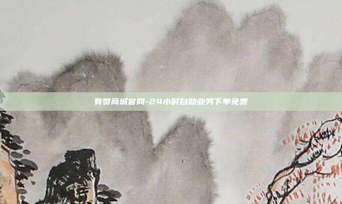 有赞商城官网-24小时自助业务下单免费
