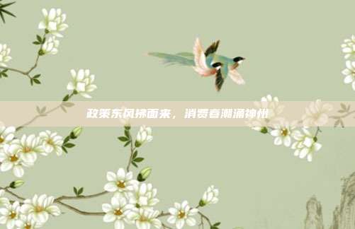 政策东风拂面来，消费春潮涌神州