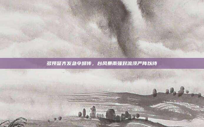 多预警齐发急令频传，台风暴雨强对流须严阵以待