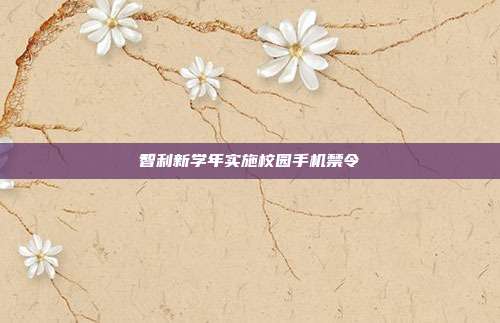 智利新学年实施校园手机禁令